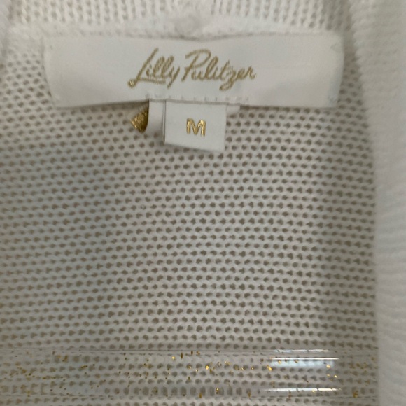 NWOT Lilly Pulitzer White Tatum Cardigan Sweater - Picture 2 of 4